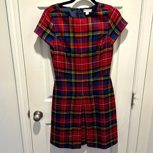 Festive Brooks Brothers Red Fleece dress